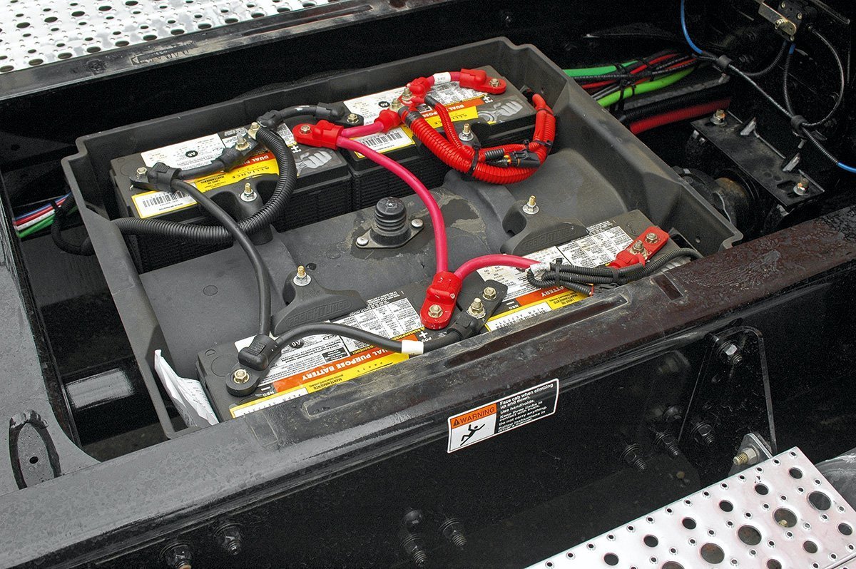 Типы батарей для грузового авто
