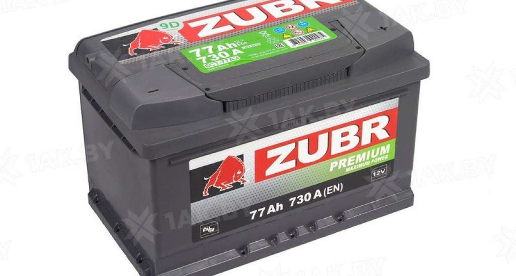 Аккумуляторы Zubr с расширенной гарантией