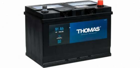 Автомобильные аккумуляторы THOMAS - теперь в сети Первой аккумуляторной компании
