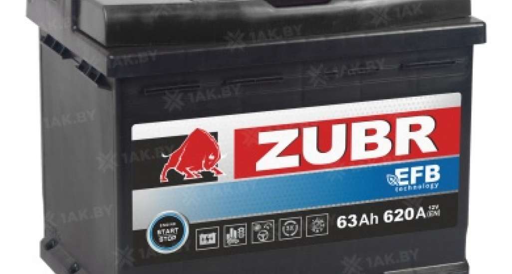 Новая линейка аккумуляторов ZUBR EFB уже в продаже!