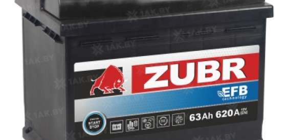 Новая линейка аккумуляторов ZUBR EFB уже в продаже!