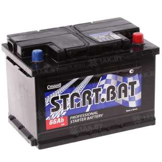 Аккумулятор СТАРТБАТ (66 Ah) 480 A, 12 V Обратная, R+ L3 Аккумулятор СТАРТБАТ (66 Ah) 480 A, 12 V Обратная, R+ L3
