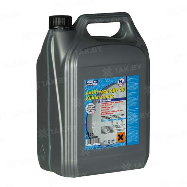 Концентрат охлаждающей жидкости Kuttenkeuler Antifreeze ANF 40 синий, 5л, Германия 0