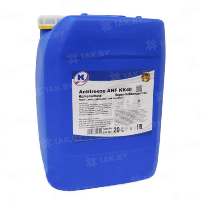 Концентрат охлаждающей жидкости Kuttenkeuler Antifreeze ANF KK40 розовый/фиолетовый, 20л, Германия 0