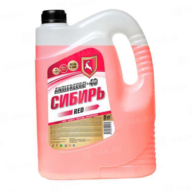 Охлаждающая жидкость Антифриз -40 (красный), 4,2кг, Россия 0
