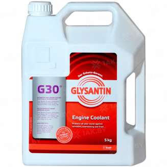 Антифриз готовый к применению Glysantin G30, красно-фиолетовый, 5кг, Беларусь 2