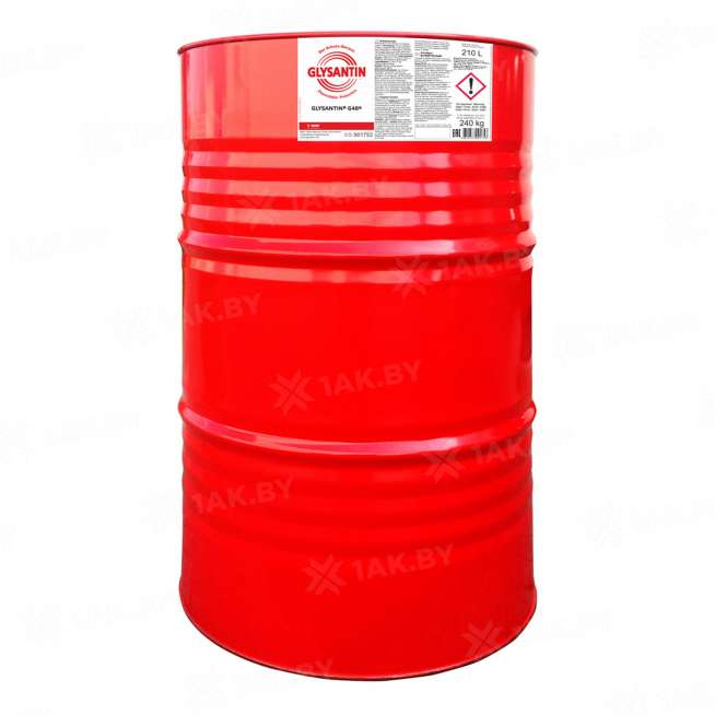 Антифриз готовый к применению Glysantin G48 сине-зеленый, 210л, Беларусь 0