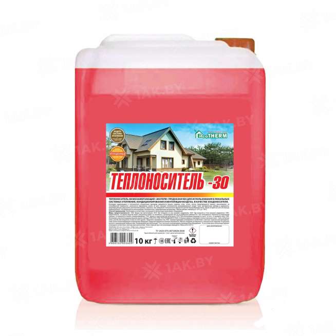 Теплоноситель ECOTHERM -30, красный 0