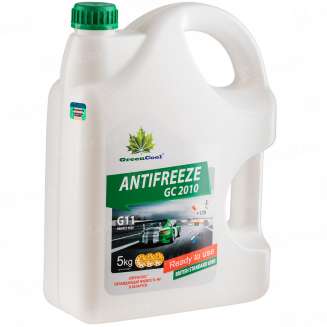 Антифриз готовый к применению GreenCool Antifreeze GC2010 зеленый, 5кг, Беларусь 0