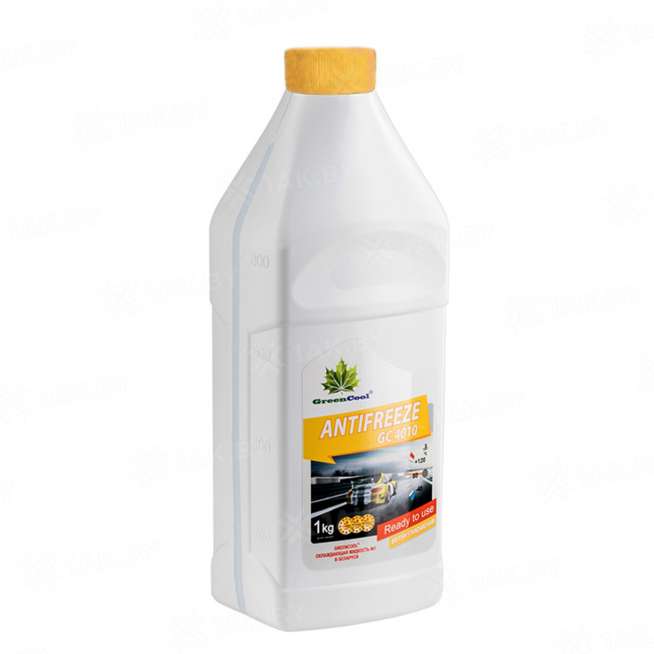 Антифриз готовый к применению GreenCool Antifreeze GC4010 жёлтый, 1кг, Беларусь 0