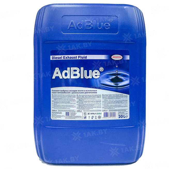Средство для снижения выбросов оксидов азота дизельных двигателей AUS 32 Sintec AdBlue, 20л, Россия 0