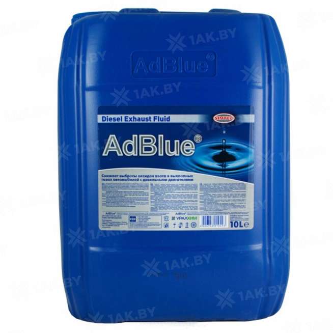 Средство для снижения выбросов оксидов азота AUS 32 AdBlue, 10л., Россия 0