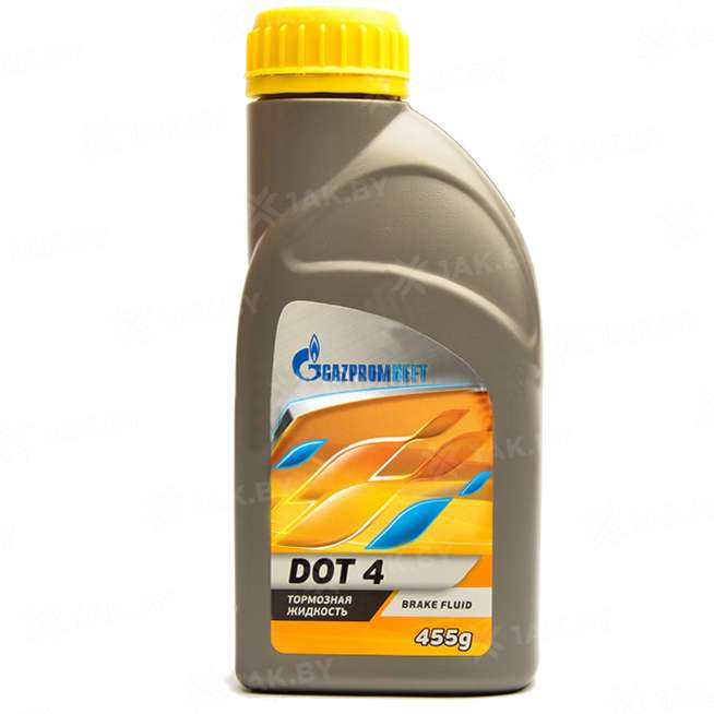 Тормозная жидкость GAZPROMNEFT DOT 4, ISO 4925 класс 4, 0.455 кг 0