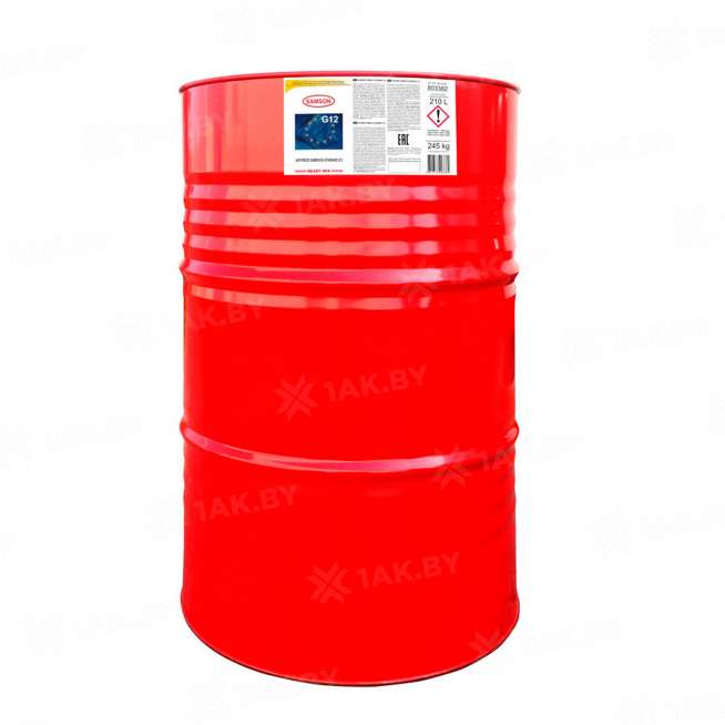 Антифриз готовый к применению Samson EU-Standard G12, 210 л, желтый, Беларусь 1