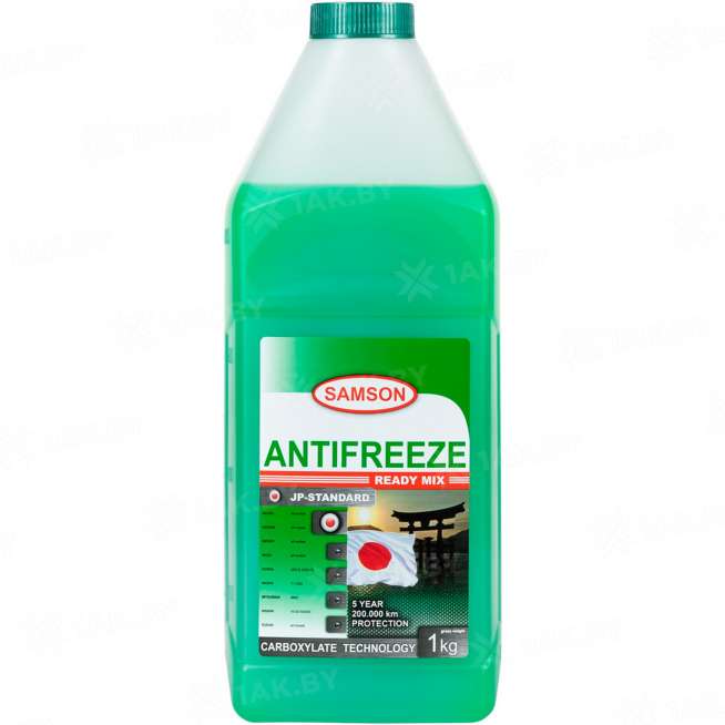 Антифриз готовый к применению Samson JP-Standard GREEN, 1 кг, Беларусь 1