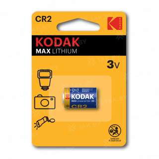 Элемент питания Kodak CR2 [KCR2-1] (уп.TRAY 1шт.), Китай