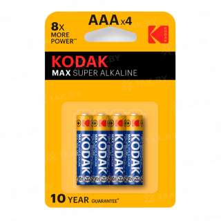 Элемент питания Kodak MAX LR03-2BL [K3A-2] (блистер 2шт. AАА), Китай