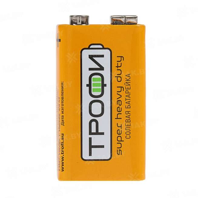 Элемент питания Трофи 6F22-1S (блистер 1шт.), Китай 0