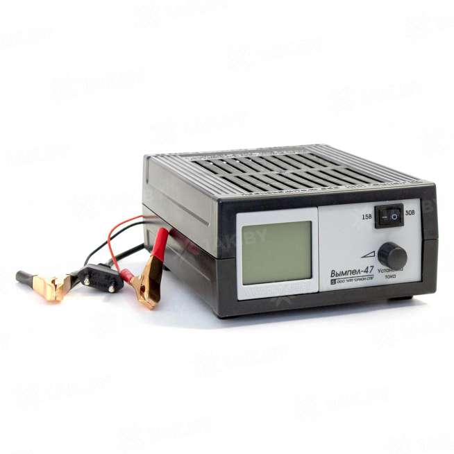 Зарядное устройство Вымпел - 47 (автомат, 0-20А, 15/30В. сегментный ЖК индикатор) - РФ 0