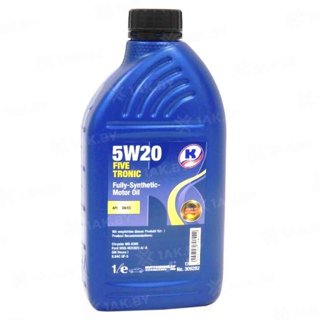 Масло моторное Kuttenkeuler FiveTronic 5W20, 1л, Германия 0