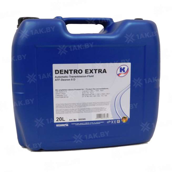 Масло трансмиссионное Kuttenkeuler Kuttenkeuler Dentro Extra ATF-Dexron II D, 20 л, Германия 0