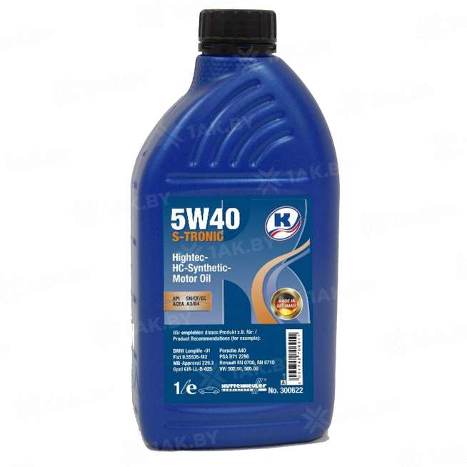 Масло моторное Kuttenkeuler S-Tronic 5W40, 1л, Германия 0