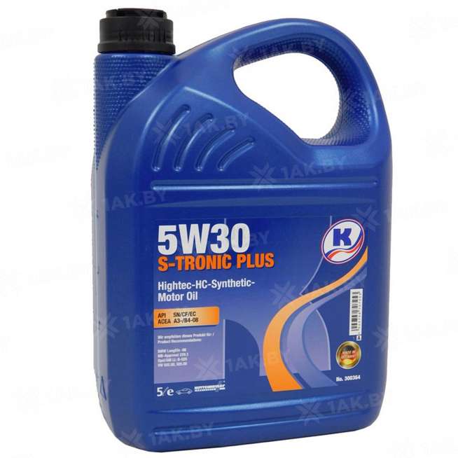 Масло моторное Kuttenkeuler S-Tronic Plus 5W30, 5л, Германия 0