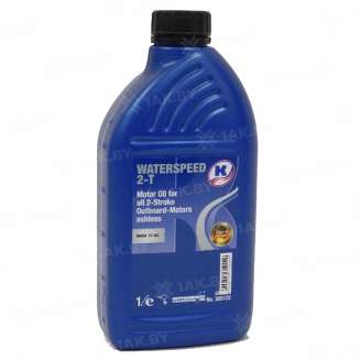 Масло моторное для двухтактных двигателей Kuttenkeuler Waterspeed 2-T, 1л, Германия 0