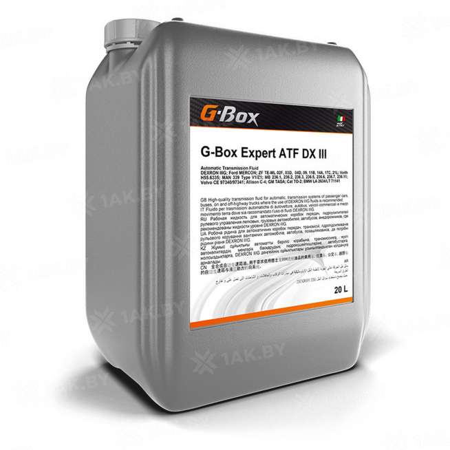 Рабочая жидкость для автоматических коробок передач  G-Box Expert ATF DX III 20л, Россия 0