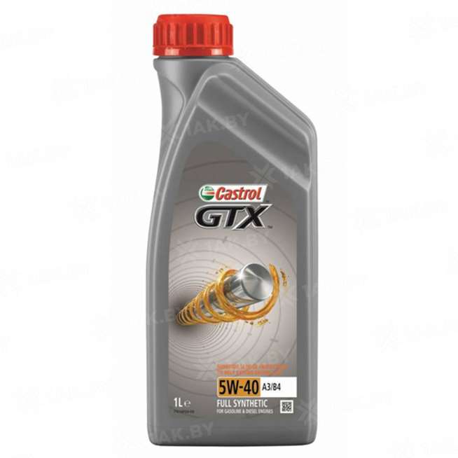 Масло моторное Castrol GTX 5W-40 A3/B4 1л. 0