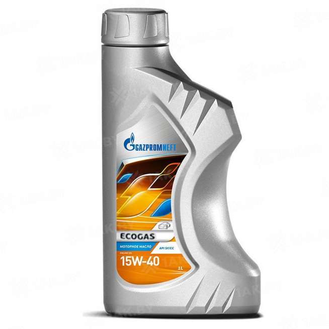 Масло моторное Gazpromneft Ecogas 15W-40, 1л, Россия 0