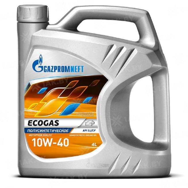 Масла для двигателей, работающих на природном газе Gazpromneft Ecogas 10W-40, 4л, Россия 0