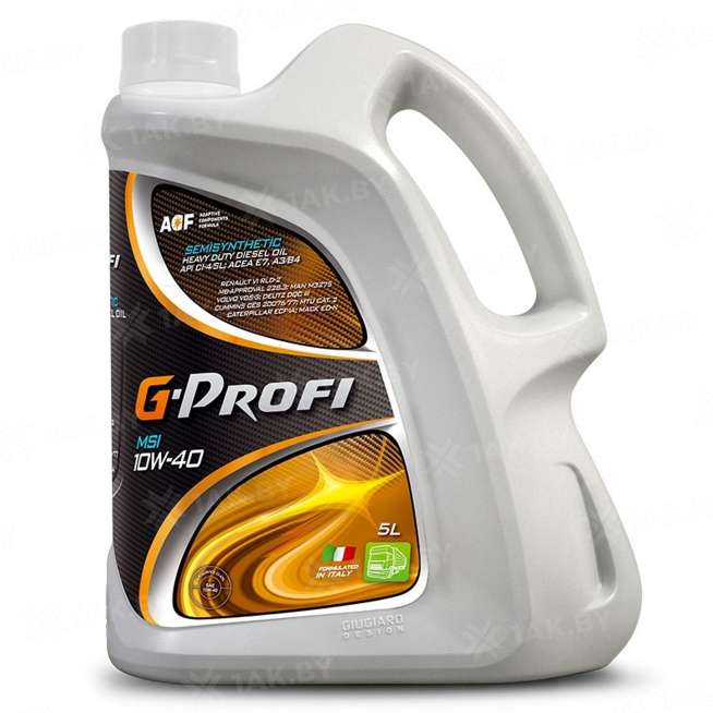 Масло моторное G-Profi MSI 10W-40 5л., Россия 0