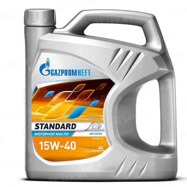 Масло моторное Gazpromneft Standard 15W-40, 4л, Россия 0