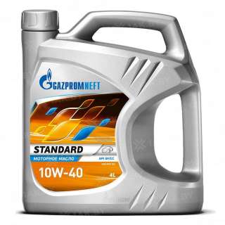 Масло моторное Gazpromneft Standard 10W-40, 4л, Россия Масло моторное Gazpromneft Standard 10W-40, 4л, Россия