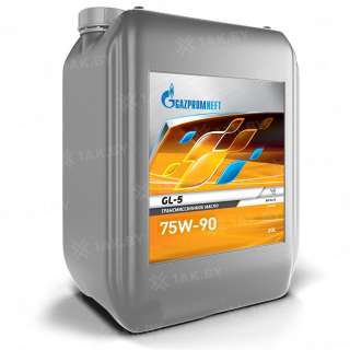 Масло трансмиссионное Gazpromneft GL-5 75W-90, 20л (17,40 кг), Россия Масло трансмиссионное Gazpromneft GL-5 75W-90, 20л (17,40 кг), Россия