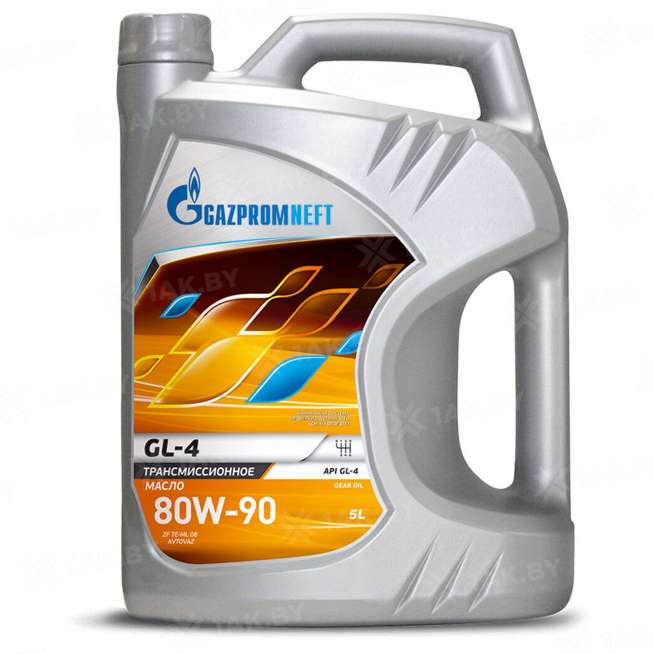 Масло трансмиссионное Gazpromneft GL-4 80W-90, 5л, Россия 0