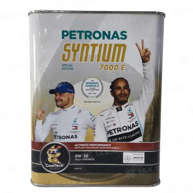 Масло моторное Petronas SYNTIUM 7000 E SAE 0W-30 2л. 0