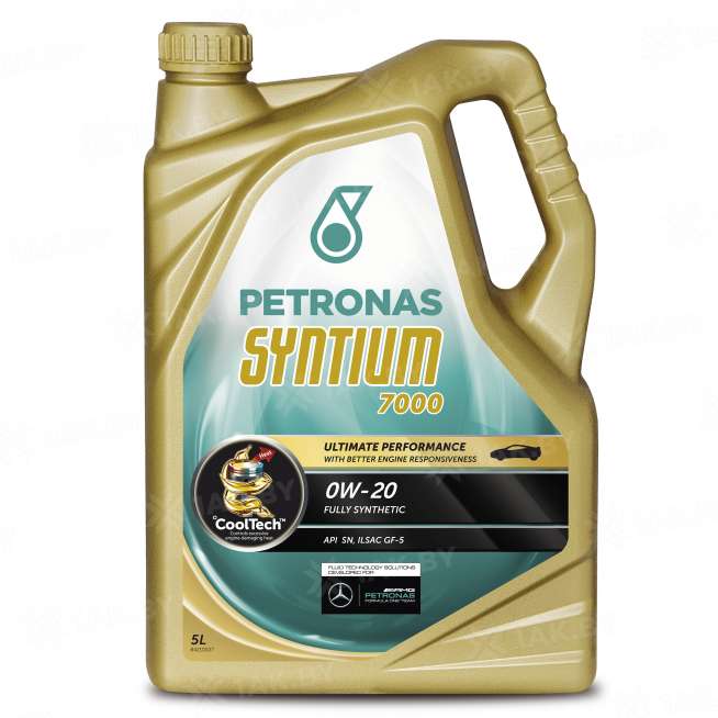 Масло моторное Petronas SYNTIUM 7000 SAE 0W-20 5л. 0