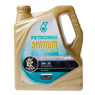 Масло моторное Petronas SYNTIUM 5000 FJ 5W-30 4л. Масло моторное Petronas SYNTIUM 5000 FJ 5W-30 4л.