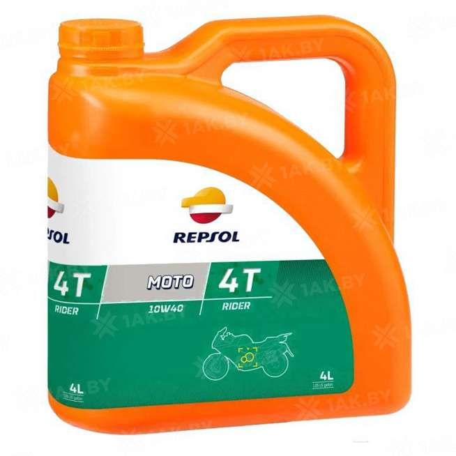 Масло моторное Repsol Moto Rider 4T 10W-40, 4л 0