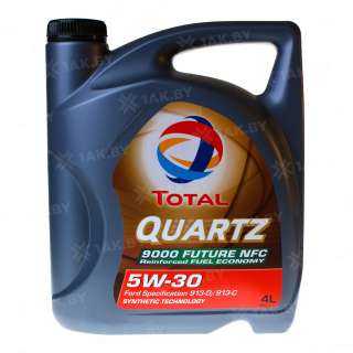 Масло моторное TOTAL QUARTZ 9000 FUTURE NFC 5W-30, 4л