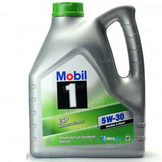 Масло моторное Mobil 1 ESP 5W-30, 4л Масло моторное Mobil 1 ESP 5W-30, 4л