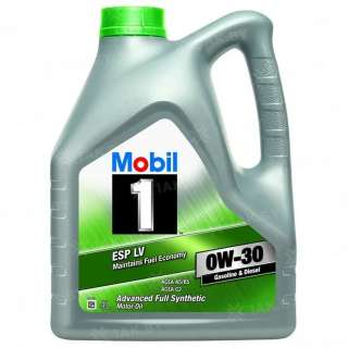масло моторное Mobil 1 ESP LV 0w-30, 4л масло моторное Mobil 1 ESP LV 0w-30, 4л