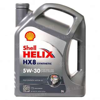 Масло моторное Shell Helix HX8 ECT 5W-30,5л Масло моторное Shell Helix HX8 ECT 5W-30,5л