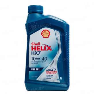 Масло моторное Shell Helix Diesel HX7 10W-40, 1л 0