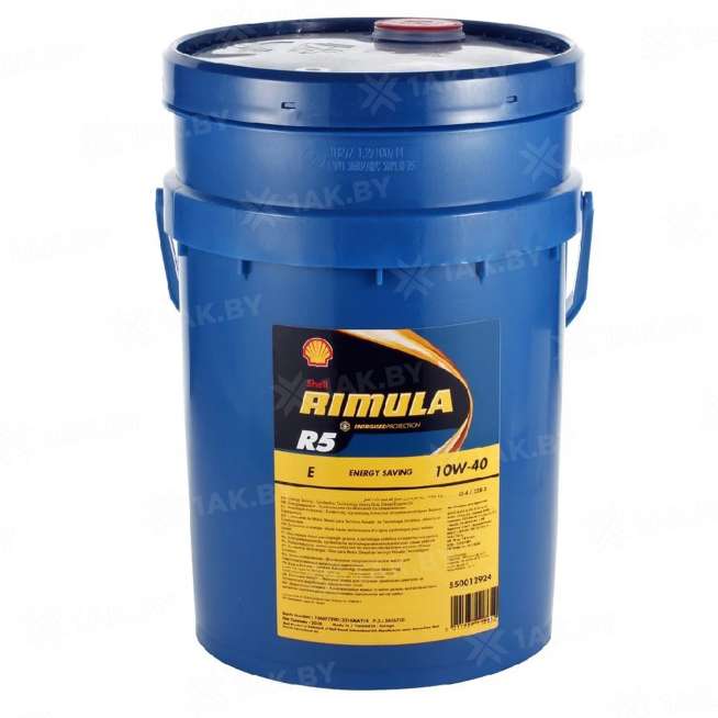 масло моторное Shell Rimula R5 E 10W-40, 20л 0