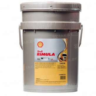 моторное масло Shell Rimula R6 M 10W-40, 20л 0