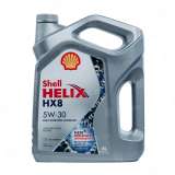 Масло моторное Shell Helix HX8 Synthetic 5W-30 API SN/CF; ACEA A3/B3, A3/B4;, 4л