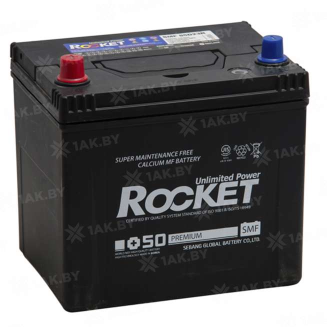 Аккумулятор ROCKET АЗИЯ (80 Ah) 650 A, 12 V Прямая, L+ D26 0